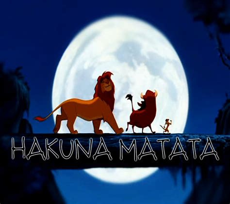 Timon And Pumbaa Hakuna Matata Wallpaper