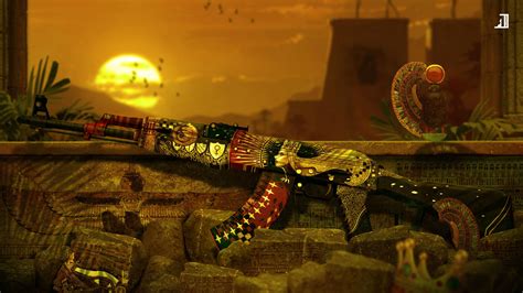 AK-47 | The Empress created by Avgustin | CSGO Wallpapers