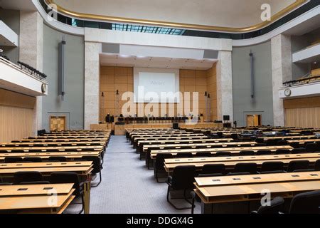 Conference Hall at United Nations Conference Centre for Africa Addis Stock Photo - Alamy