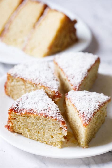 Eggless Vanilla Cake Recipe (Moist & Flavorful Sponge)