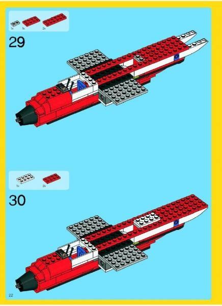 5892 Sonic Boom - LEGO instructions and catalogs library