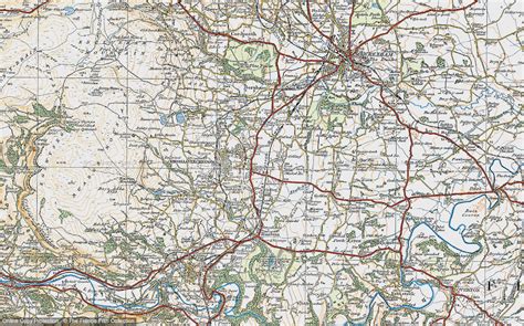 Historic Ordnance Survey Map of Johnstown, 1921