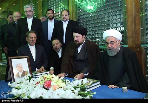 Iranian President Pays Tribute to Founder of Islamic Republic - Photo ...