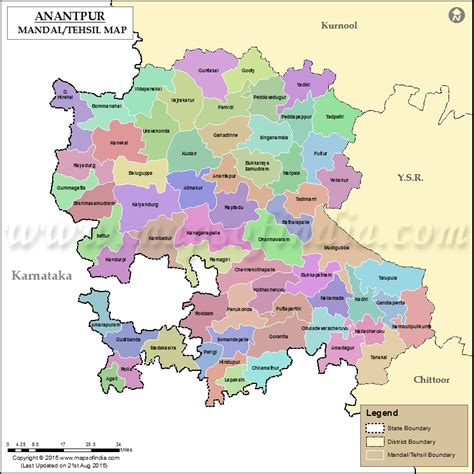 Anantpur Tehsil Map