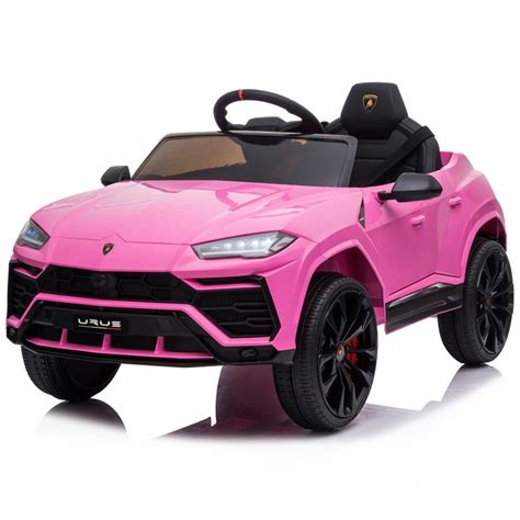 Battery Powered Cars Vehicles Birthday Gifts for Kids, 12V Kids Ride On Car Licensed Lamborghini ...