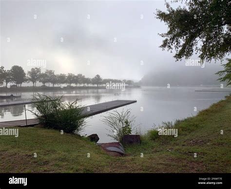 A foggy day at the Oak Ridge Marina, Oak Ridge Rowing Association ...