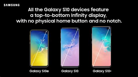 S10e, S10 or S10+: Which Galaxy Smartphone Is Right for You?