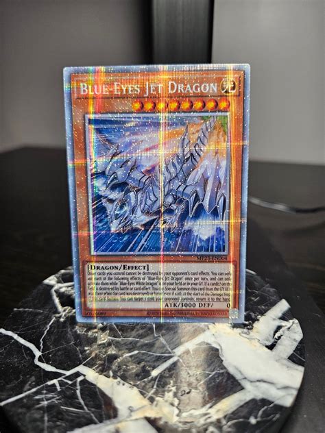 Blue-eyes Jet Dragon Starlight Prismatic Secret Rare Ultra Common Single or Playset Orica Proxy ...