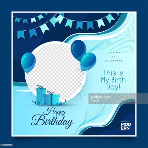 Happy Birthday Card Design High-Res Vector Graphic - Getty Images