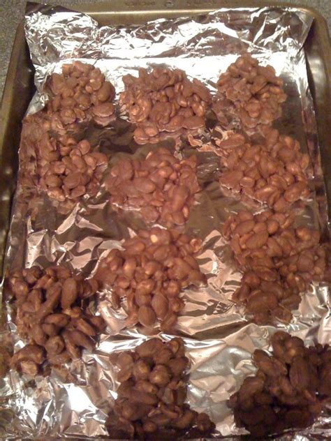 Nutty Cluster Delight~ 1cup Nestle Peanut Butter & Milk Chocolate Morsels & 1cup mixed nuts ...