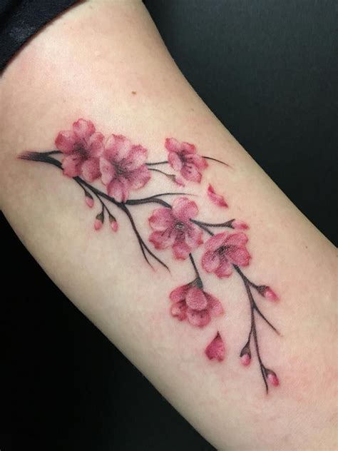 Sakura #floraltattoos | Blossom tattoo, Tree tattoo designs, Sakura tattoo