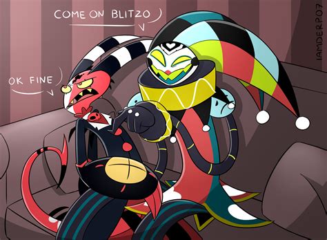 A moment of Blitzo and Robot Fizzarolli : r/HelluvaBoss