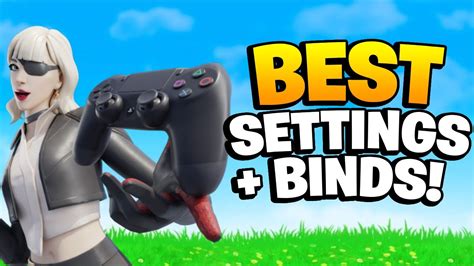 The BEST Controller Binds/Settings In Fortnite! - YouTube