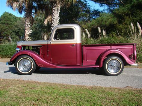 1935 Ford F-1 Restomod Pickup Truck / All Steel Ground Up Restoration ...