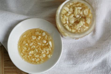 DIY Garlic Honey for For Cold & Flu Season Preparation