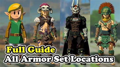 All Armor Set Locations Zelda Tears of the Kingdom (Full Guide) - YouTube