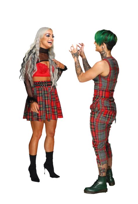 Liv Morgan And Ruby Riott Png Render 2020 by LunaticWolfDA on DeviantArt