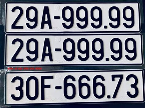 Lý luận Luận biển số xe đẹp Vì sao biển số xe cũng có giá trị?