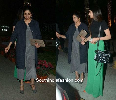 Sridevi Kapoor Snapped With Family