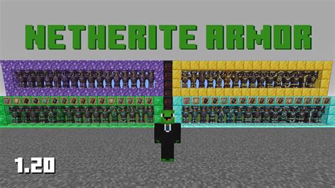 Minecraft Netherite Armor Trim Combinations. (Best Armor Trims) - YouTube