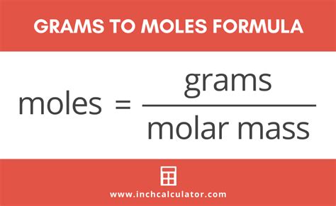 Grams to Moles Calculator in 2021 | Grams to moles, Math methods, Molar mass