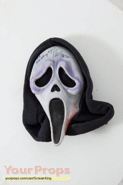 Scream 4 / Scre4m Original Screen Used Hero Bloody Ghostface Mask ...