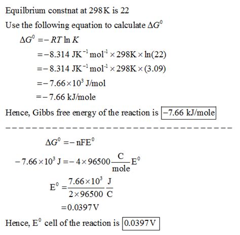 Delta G : Solved Calculate Delta G Degree R For The Reaction Co G Chegg ...