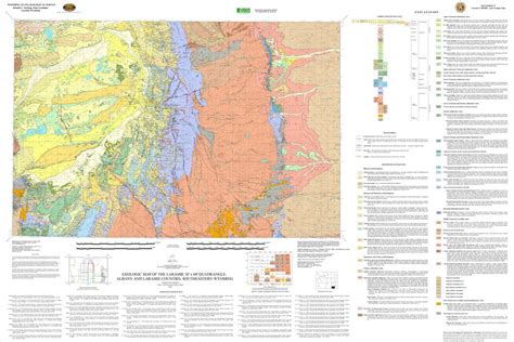 Geologic Map of the Laramie 30' x 60' Quadrangle, Albany and Laramie Counties, Wyoming (2007 ...