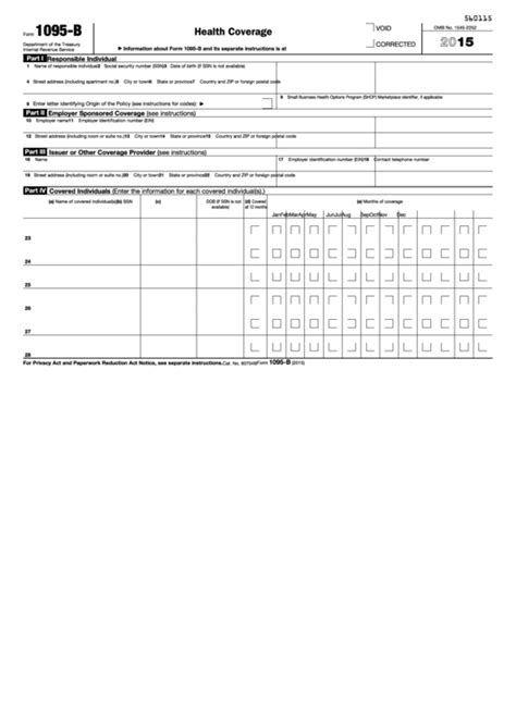 Top 5 Form 1095-c Templates free to download in PDF format