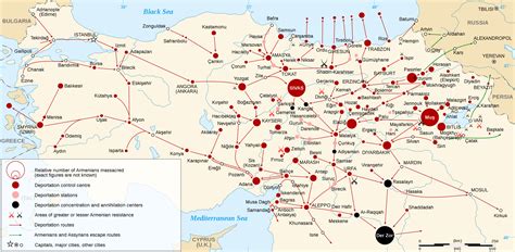 The Armenian Genocide (1915) - Vivid Maps