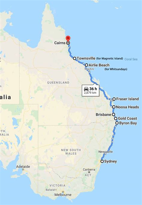 Ultimate East Coast Of Australia Road Trip Itinerary