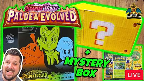 Paldea Evolved Exclusive PC ETB + Mystery Box! | Pokemon Cards Opening ...