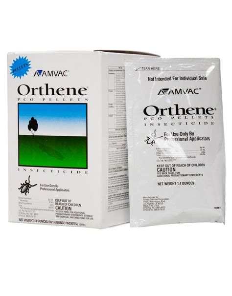 Orthene PCO Insecticide Pellets - Phoenix Environmental Design Inc.