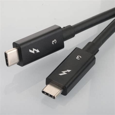 Thunderbolt 3 Cable (USB-C to USB-C) - EDOM Electronics