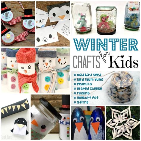 Easy Winter Crafts for Kids - Red Ted Art - Make crafting with kids easy & fun