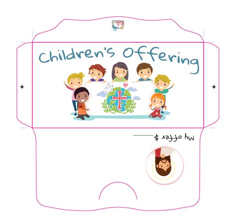 Children's Offering Envelope - Mission Envelope