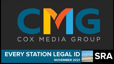 Cox Media Group Every Radio Station Legal ID (November 2021) - YouTube