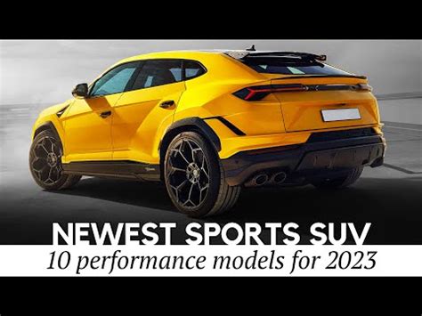 All-NEW Crossover SUVs of 2023: Trick Your Family into Buying a Sportscar – eCarsToday