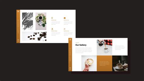 Coffee Shop PowerPoint Template on Behance