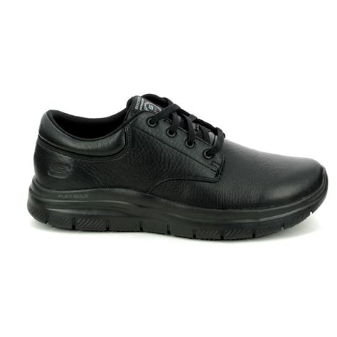 Skechers Work Sr Fourche 77513EC BLK Black casual shoes