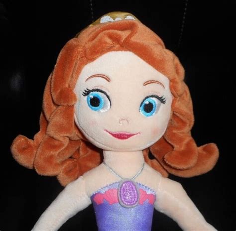 13" DISNEY STORE SOFIA THE FIRST PURPLE MERMAID STUFFED ANIMAL PLUSH ...