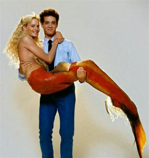 Daryl Hannah & Tom Hanks in "Splash" | Tom hanks, Splash movie, Daryl hannah