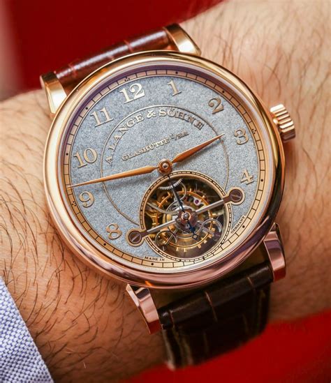 A. Lange & Söhne 1815 Tourbillon Handwerkskunst Watch Hands-On ...