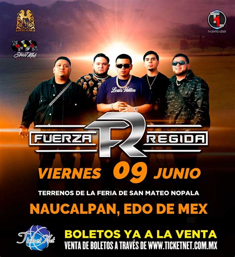 Boletos | FUERZA REGIDA NAUCALPAN | TicketNet