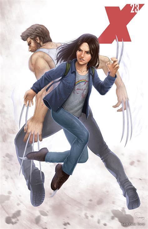 X-23 - Logan (1 of 4) by SamDelaTorre on DeviantArt