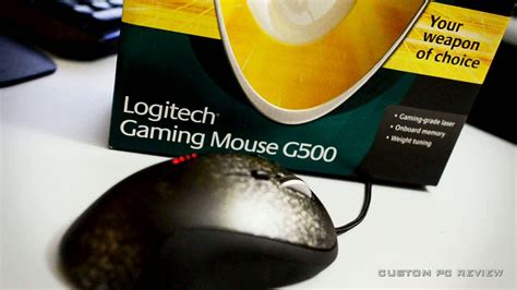 Logitech G500 Gaming Mouse Review | Custom PC Review