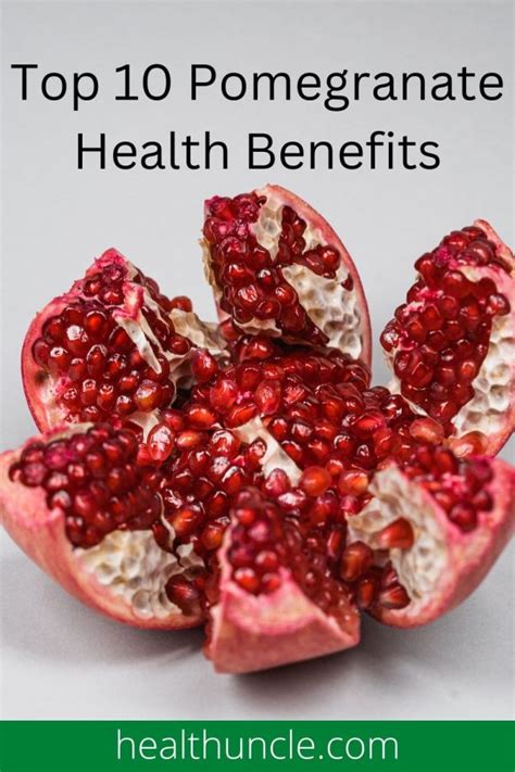 Pomegranate Benefits You Cure 10 Health Problems - Health Uncle