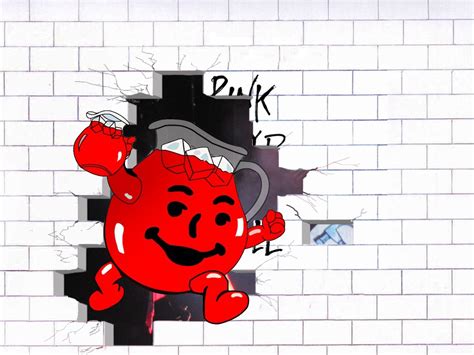 Kool Aid Man tears down The Wall by OlasDCrazy on DeviantArt