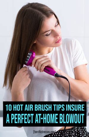 10 Tips Reveal How To Get A Polished At-Home Blowout With a Hot Air Brush