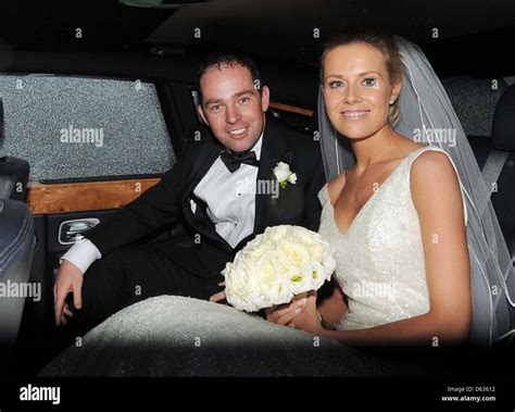 Irish Equestrian Cian O'Connor is married to Ruth Maybin at Clongowes Stock Photo, Royalty Free ...